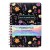 Pukka Bloom Daily Planner Pad Black A5 150mm x 210mm